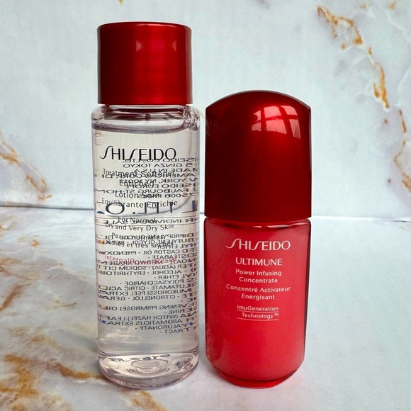 Shiseido Skin Care Bundle Ultimune Power Infusing Concentrate Treatment Softener - Picture 1 of 2